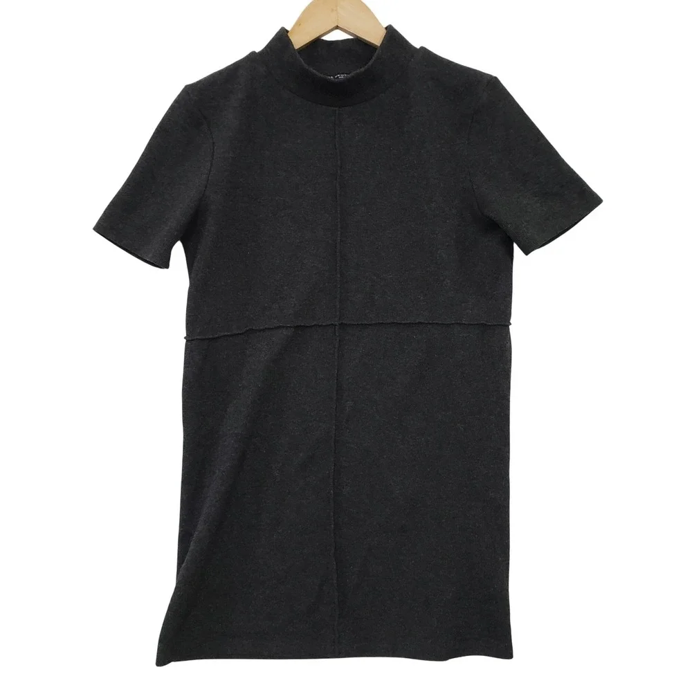 zara short casual dresses Zara - Combination Short Dress - Black - M